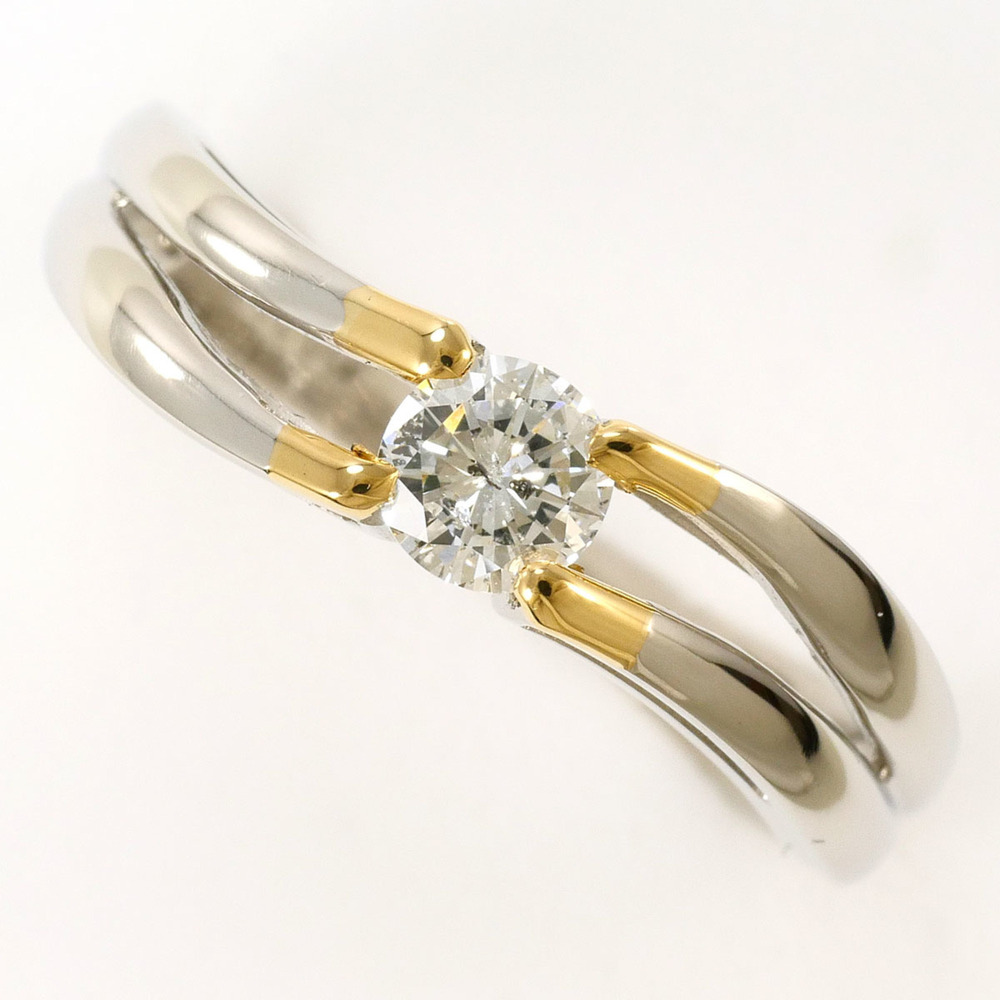 VINTAGE 18k Gold Diamond Ring